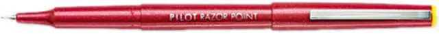 Main image of Pilot Razor Stick Porous Pen, Red Ink, Extra Fine, 0.50 mm (Dozen)