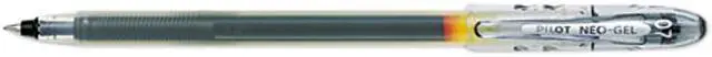 Main image of Pilot 14001 Neo-Gel Roller Ball Stick Gel Pen, Black Ink, Fine, Dozen