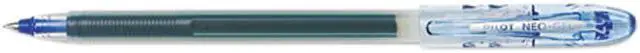 Main image of Pilot 14002 Neo-Gel Roller Ball Stick Gel Pen, Blue Ink, Fine, Dozen