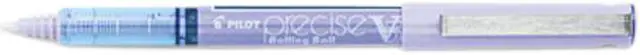 Main image of Pilot 25106 Precise V5 Roller Ball Stick Pen, Purple Ink, Needle Pt, 0.5mm Extra Fine, Dozen