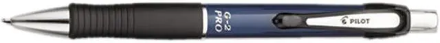 Main image of Pilot 31096 G2 Pro Roller Ball Retractable Gel Pen, Black Ink, Fine