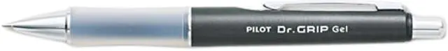 Main image of Pilot 36270 Dr. Grip Roller Ball Retractable Gel Pen, Black Ink, Fine