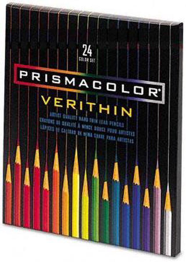 Prismacolor Verithin Color Pencil - 24 Color Set