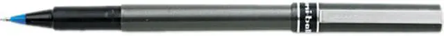 Main image of Uni-Ball Deluxe Roller Ball Stick Waterproof Pen, Blue Ink, Micro, Dozen