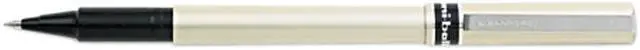 Main image of Uni-Ball Deluxe Roller Ball Stick Waterproof Pen, Black Ink, Fine, Dozen