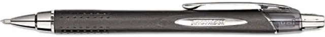 Main image of uni-ball 73832 Jetstream RT Roller Ball Retractable Waterproof Pen, Black Ink, Bold, 1 Each