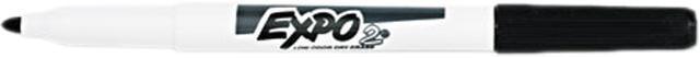 Expo Low Odor Dry Erase Markers - Fine Point Type - Black SAN86001, SAN  86001 - Office Supply Hut