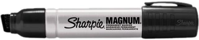 Sharpie Magnum 44 Jumbo Permanent Black Markers, 44001, Pack of 6