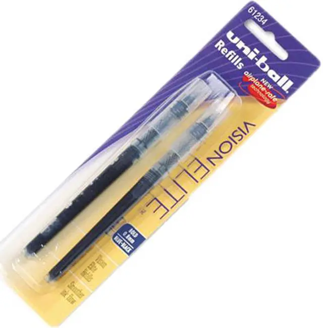 Main image of uni-ball 61234PP Refill for uni-ball Vision Elite Roller Ball, Bold, One each Blue, Black