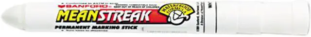 Main image of Sharpie 85018 Mean Streak Marking Stick, Broad Tip, White