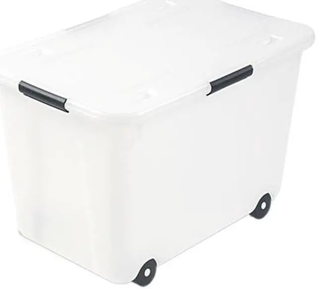 Main image of Advantus AVT34009 Rolling Storage Box, Letter/Legal, 15-Gallon Size, Clear