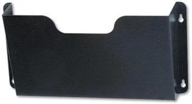 Main image of Buddy Products 5201-4 Dr. Pocket Steel Add-On/Single Pocket Wall File, Letter, Black
