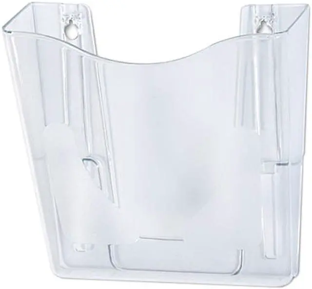 Main image of Deflect-o 63001 DocuPocket Portrait Wall File Pocket, A4/Magazines/Portfolios, Clear