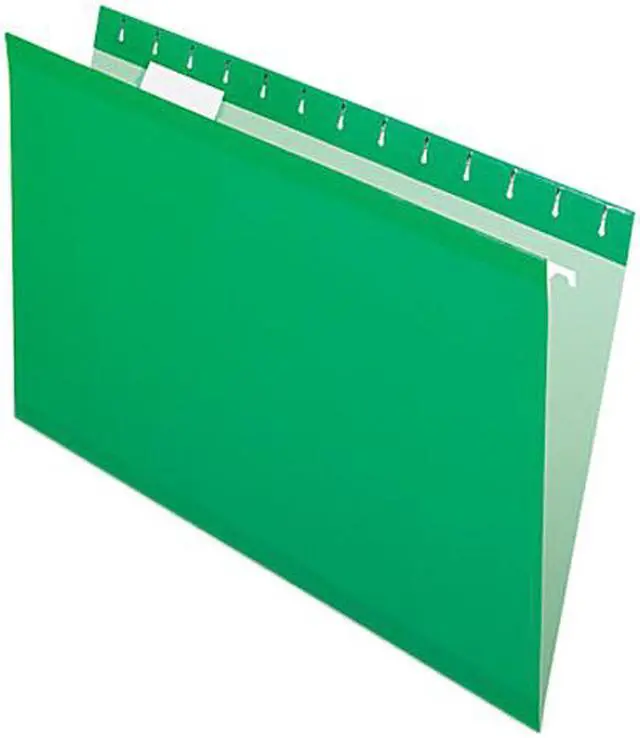Main image of Pendaflex 415315BGR Reinforced Hanging Folders, Legal, Bright Green, 25/Box