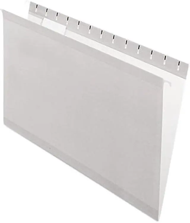 Main image of Pendaflex 415315GRA Reinforced Hanging File Folders, Legal, Gray, 25/Box