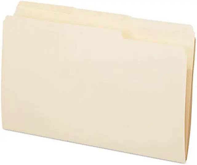 Main image of Pendaflex Essentials 753-1/3 Essentials File Folders, 1/3 Cut Top Tab, Legal, Manila, 100/Box
