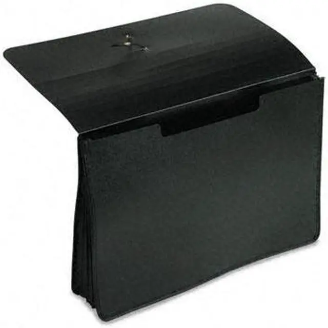 Main image of Pendaflex 82014 Five Inch Expanding Portfolio, One Pocket, Poly, Legal, Black