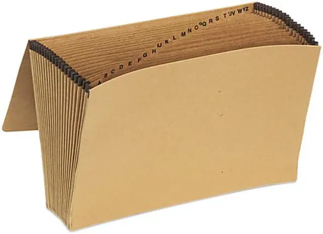 Main image of Pendaflex Essentials K-19A-OX Essentials A-Z Expanding File, 21 Pockets, Kraft, Legal, Brown