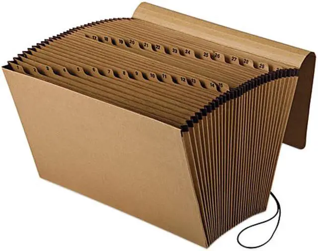 Main image of Pendaflex Essentials K-19D-OX Essentials 1-31 Expanding File, 31 Pockets, Kraft, Legal, Brown