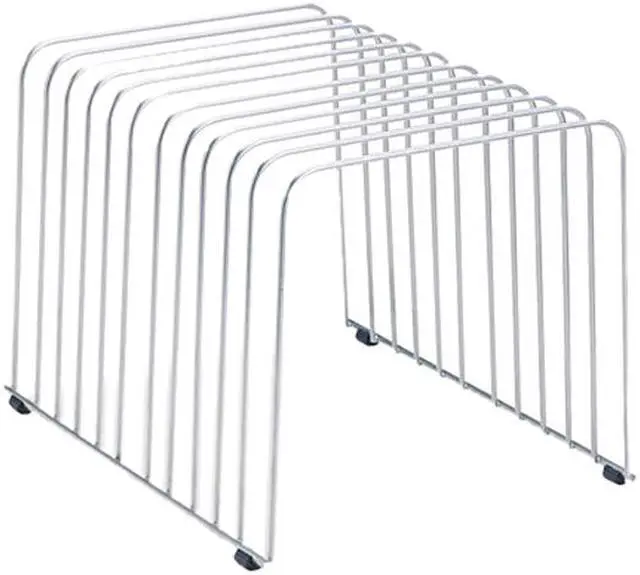 Main image of Fellowes 72012 Desktop Organizer, 11 Sections, Wire, 9 x 11 3/8 x 8, Silver