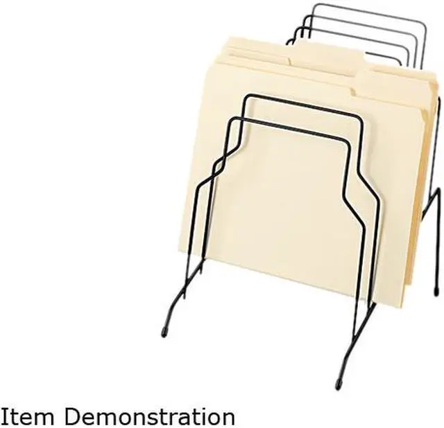 Main image of Fellowes 72614 Step File, Eight Sections, Wire, 10 1/8 x 12 1/8 x 11 7/8, Black