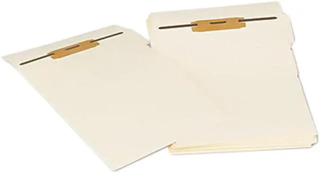 Main image of Smead 35605 Stackable Side Tab Letter Size Folder Dividers with Fastener, 1/2", 10 Sets/Pack