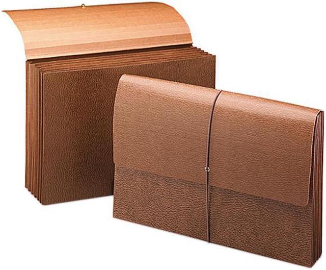 Classic Expanding Partition Wallet with Tyvek-Lined Gusset and Elastic Cord, 5.25