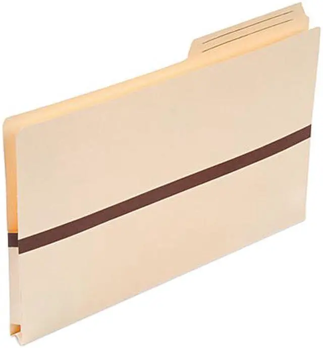 Main image of Smead 76487 - One Inch Accordion Expansion File Pockets, 2/5 Tab, Legal, Manila, 1 Each.