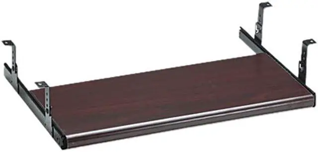 Main image of HON 4022N Slide-Away Keyboard Platform, Laminate, 1.13" x 21.50" x 10.00", Mahogany