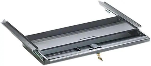 Main image of HON D8S Center Drawer for Double Pedestal Desks, Metal, 24-3/4 x 14-3/4 x 3, Charcoal