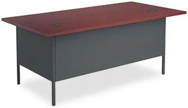 Alt view image 2 of 2 - HON P3276NS Metro Classic Double Pedestal Desk