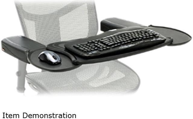 Mobo Chair Mounted Keyboard Tray Ergonomic Workstation
