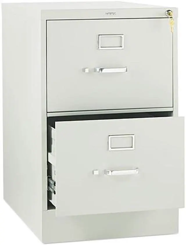 Main image of HON 312CPQ 310 Series Two-Drawer, Full-Suspension File, Legal, 26.50" Depth, Light Gray