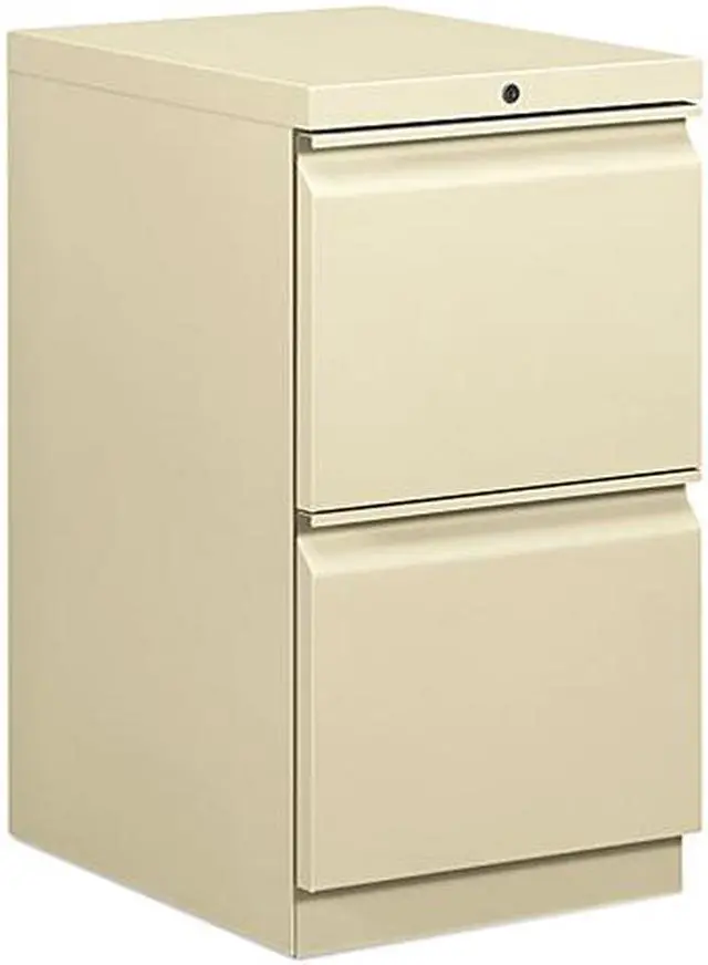 Main image of HON 33820RL Efficiencies Mobile Pedestal Two File Drawers, Putty