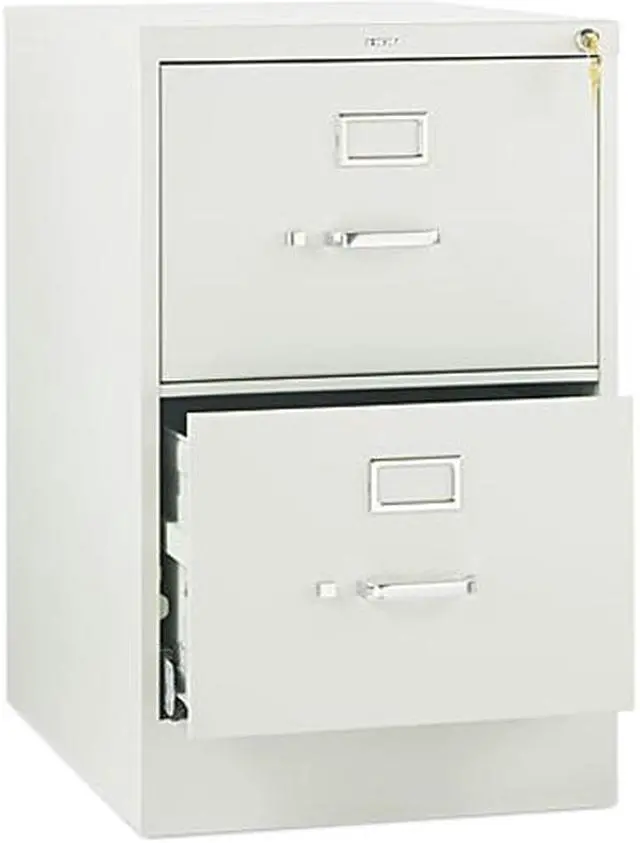 Main image of HON 512CPQ 510 Series Two-Drawer, Full-Suspension File, Legal, 29h x25d, Light Gray