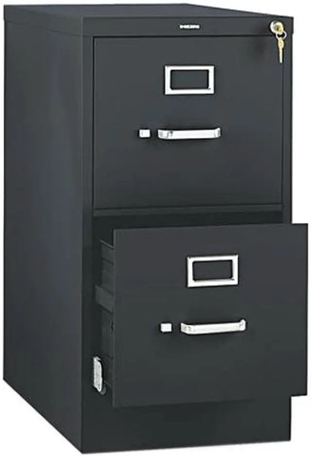 Main image of HON 512PP 510 Series Two-Drawer Full-Suspension File, Letter, 29h x25d, Black