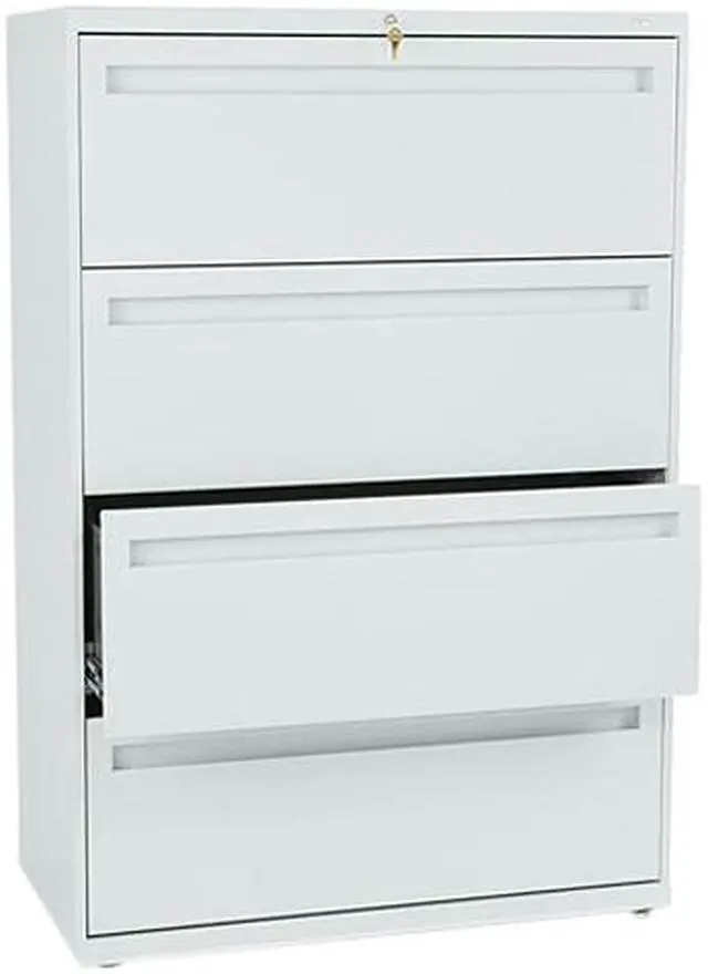 Main image of HON 784LQ 700 Series Four-Drawer Lateral File, Light Gray