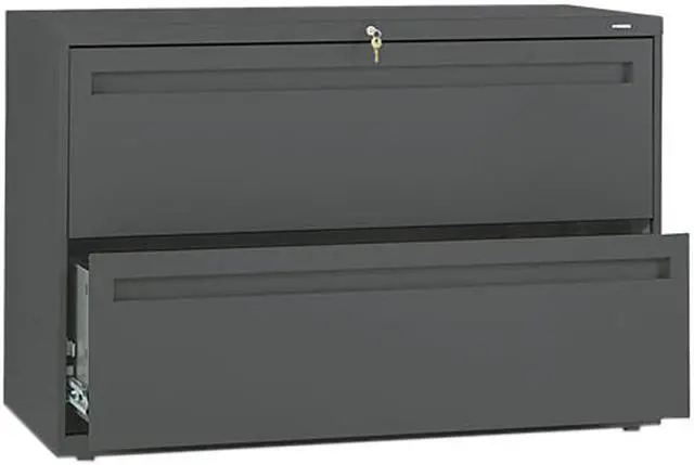 Main image of HON 792LS 700 Series Two-Drawer Lateral File, 42w x 19-1/4d, Charcoal