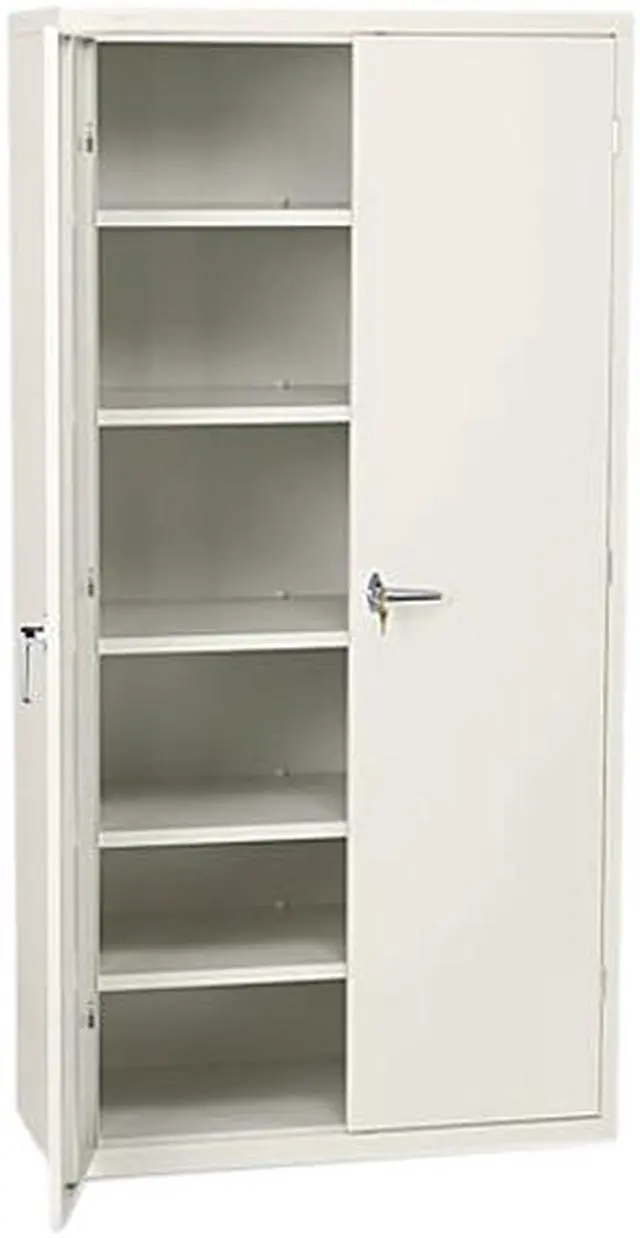 Main image of HON SC1872L Assembled Storage Cabinet, 36w x 18-1/4d x 71-3/4h, Putty