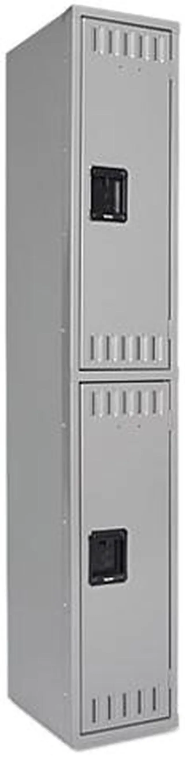 Main image of Tennsco DTS121836AMG Double Tier Locker, 12w x 18d x 72h, Medium Gray