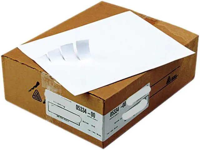 Main image of Avery 5334 Self-Adhesive Address Labels for Copiers, 1 x 2-13/16, White, 16500/Box