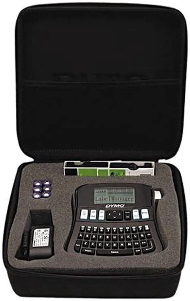 Main image of DYMO LabelManager 210D Kit, 2 Lines, 6w x 6-2/5d x 2-1/2h