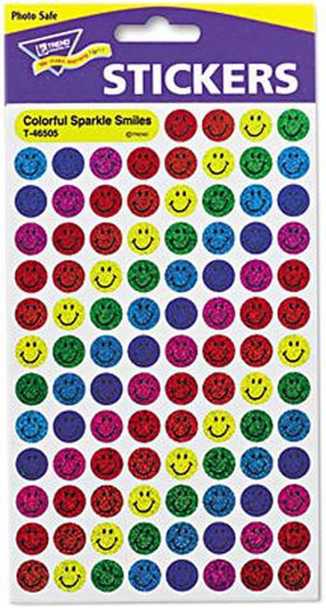 SuperSpots and SuperShapes Sticker Variety Packs, Sparkle Smiles, Assorted Colors, 1,300/Pack SuperSpots and SuperShapes Sticker Variety Packs, Sparkle Smiles, Assorted Colors, 1,300/Pack
