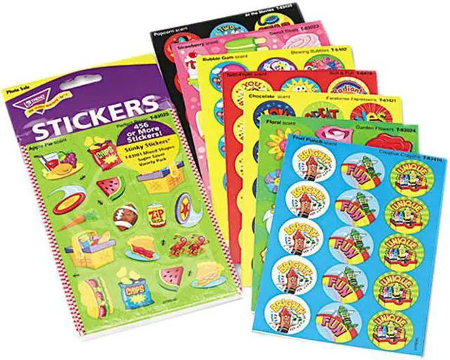 Main image of TREND T83901 Stinky Stickers Variety Pack, Sweet Scents, 480/Pack