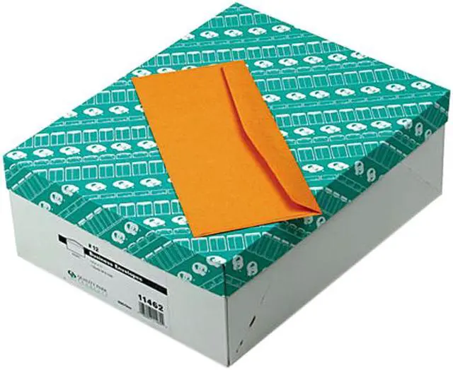 Main image of Quality Park 11462 Kraft Envelope, Contemporary, #12, Light Brown, 500/Box