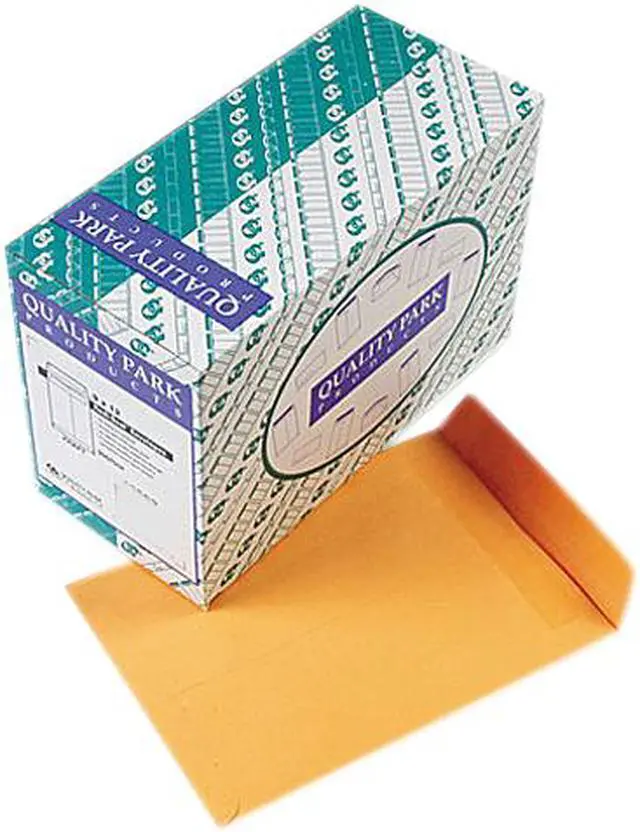 Main image of Quality Park 43562 Redi-Seal Catalog Envelope, 9 x 12, Light Brown, 250/Box
