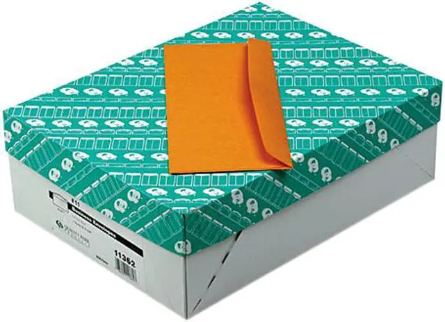 Main image of Quality Park 11362 Kraft Envelope, Contemporary, #11, Light Brown, 500/Box