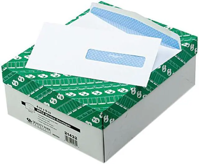 Main image of Quality Park Health Form Gummed Security Envelope #10 1/2 4 1/2 x 9 1/2 White