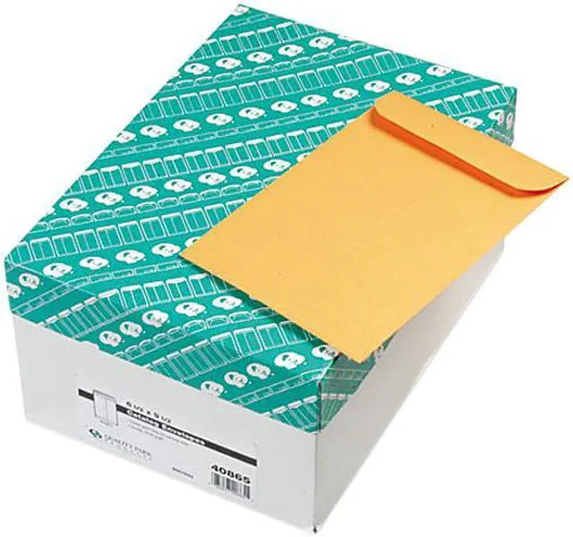 Main image of Quality Park 40865 Catalog Envelope, 6 1/2 x 9 1/2, Light Brown, 500/Box