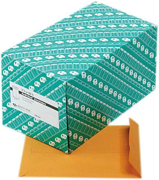 Main image of Quality Park 43462 Redi-Seal Catalog Envelope, 7 1/2 x 10 1/2, Light Brown, 250/Box